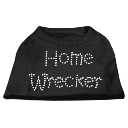 Mirage Pet Products Home Wrecker Rhinestone Shirts Black S - 10