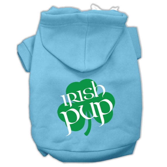 Pet Dog  Cat Hoodie Screen Printed, "Irish Pup"
