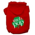 thumbnail image 1 of Pet Dog  Cat Hoodie Screen Printed, "Irish Pup", 1 of 10