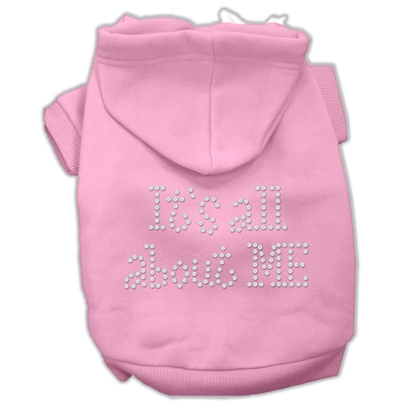 It's All About Me Rhinestone Hoodies Baby Blue XS (8)