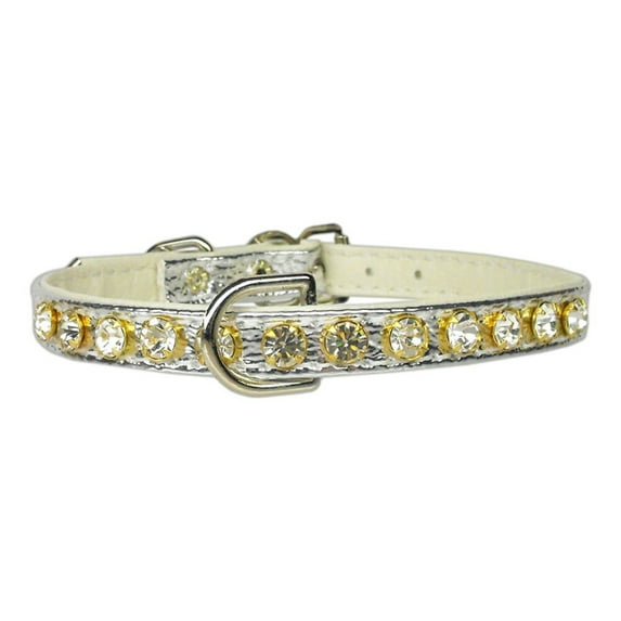 Dog, Puppy Pet Collar, "#16 Clear Crystal Jewelry Set"