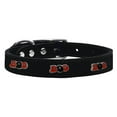 thumbnail image 1 of Mirage Pet Products Leather Boo Dog Collar, Black, S, 1 of 2