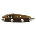 thumbnail image 1 of Spike Leather Dog Collar Size 20, 1 of 2