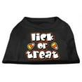 thumbnail image 1 of Mirage Pet Products  Lick Or Treat Screen Print Shirts Black XS - 8, 1 of 1