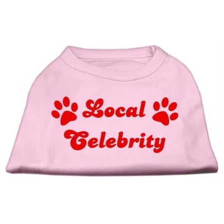 Mirage Pet Products Local Celebrity Screen Print Shirts Pink Sm - 10