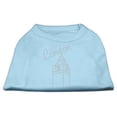 thumbnail image 1 of Mirage Pet Products  London Rhinestone Shirts Baby Blue XS - 8, 1 of 1