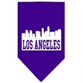 thumbnail image 1 of Mirage Pet Products  Los Angeles Skyline Screen Print Bandana Purple Small, 1 of 1