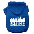 thumbnail image 1 of Pet Dog  Cat Hoodie Screen Printed, "Los Angeles Skyline", 1 of 10