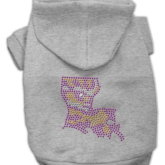 Mirage Pet Products Louisiana Rhinestone Hoodie