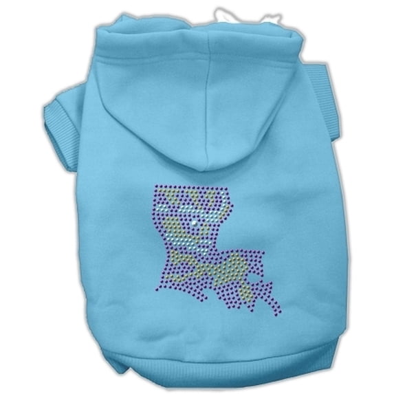 Mirage Pet Products Louisiana Rhinestone Hoodie