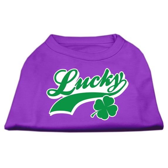 Mirage Pet Products Lucky Swoosh Screen Print Shirt