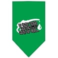thumbnail image 1 of Mirage Pet Products  My Kind Of Gas Screen Print Bandana Emerald Green Large, 1 of 1