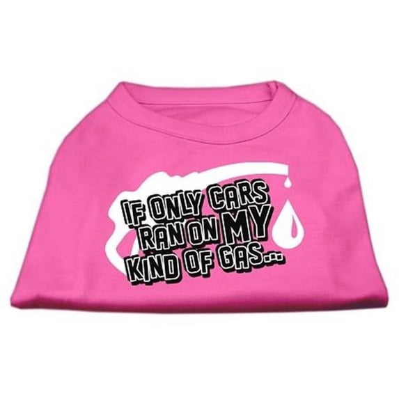 Mirage Pet Products My Kind of Gas Screen Print Shirts Bright Pink S - 10
