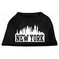 thumbnail image 1 of Mirage Pet Products  New York Skyline Screen Print Shirt Black XL - 16, 1 of 1