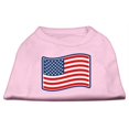 thumbnail image 1 of Mirage Pet Products  Paws and Stripes Screen Print Shirts Light Pink M - 12, 1 of 1