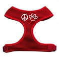 thumbnail image 1 of Mirage Pet Products  Peace Love Paw Design Soft Mesh Harnesses Red Extra Large, 1 of 1