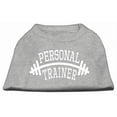thumbnail image 1 of Mirage Pet Products  Personal Trainer Screen Print Shirt Grey XXL - 18, 1 of 1