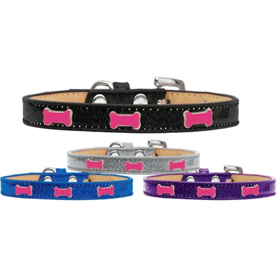 Dog, Puppy Pet Widget Ice Cream Collar, "Pink Bone"