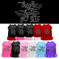 thumbnail image 1 of Halloween Pet Dog  Cat Dress Screen Printed, "Trick Or Treat Yo' Self", 1 of 10