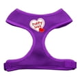 thumbnail image 1 of Mirage Pet Products  Puppy Love Soft Mesh Harnesses Purple Small, 1 of 1