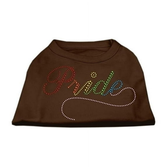 Pet Dog Cat Shirt Rhinestone, "Rainbow Pride"