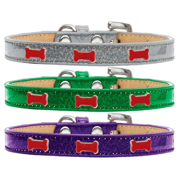 Dog, Puppy Pet Widget Ice Cream Collar, "Red Bone"