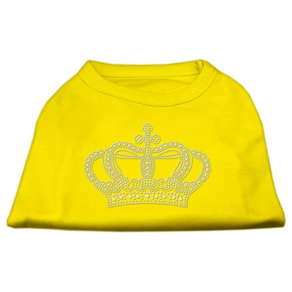 Pet Dog Cat Shirt Rhinestone, "Crown"