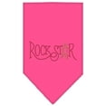 thumbnail image 1 of Mirage Pet Products  Rock Star Rhinestone Bandana Bright Pink Large, 1 of 1