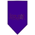 thumbnail image 1 of Mirage Pet Products  Rock Star Rhinestone Bandana Purple Large, 1 of 1