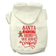 thumbnail image 1 of Mirage Pet Products Santa Dog Hoodie, Cream, S, 1 of 11