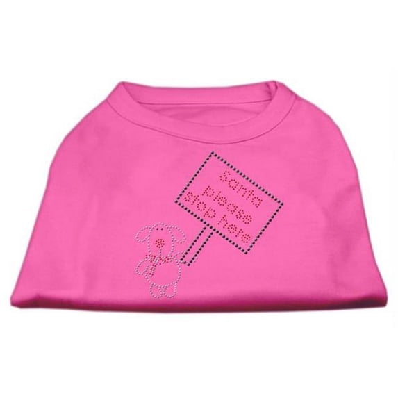 Mirage Pet Products Santa Stop Here Shirts Bright Pink XL - 16