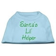 thumbnail image 1 of Mirage Pet Products  Santas Lil Helper Screen Print Shirt Baby Blue Sm - 10, 1 of 1