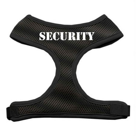 Mirage Pet Products Security Design Soft Mesh Harnesses Black Large