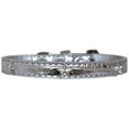thumbnail image 1 of Dog, Puppy  Pet Designer Croc Widget Collar, "Silver Stars", 1 of 11