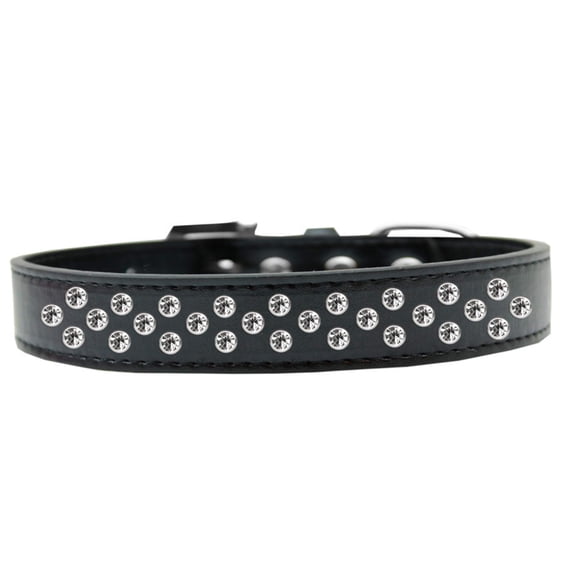 Dog, Puppy Pet Fashion Collar, "Clear Crystal Sprinkles"