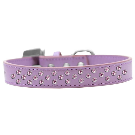 Dog, Puppy Pet Fashion Collar, "Light Pink Crystal Sprinkles"