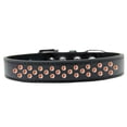 thumbnail image 1 of Dog, Puppy  Pet Fashion Collar, "Orange Crystal Sprinkles", 1 of 4