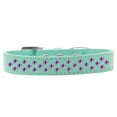 thumbnail image 1 of Dog, Puppy  Pet Fashion Collar, "Purple Crystal Rimsets Sprinkles", 1 of 8