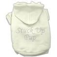 thumbnail image 1 of Mirage Pet Products  Stuck Up Pup Hoodies Cream M - 12, 1 of 1