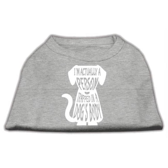 Mirage Pet Products Trapped Screen Print Shirt Grey XXXL - 20