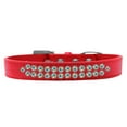 thumbnail image 1 of Dog, Puppy  Pet Fashion Collar, "Two Row Aurora Borealis Crystal Rimsets", 1 of 5