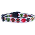thumbnail image 1 of Christmas Pet Dog  Cat Nylon Collar or Leash, "Ugly Sweater", 1 of 4