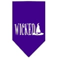 thumbnail image 1 of Mirage Pet Products Wicked Screen Print Bandana For Pets For Pets, 1 of 2
