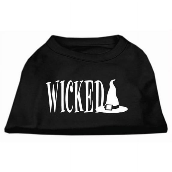 Mirage Pet Products Wicked Screen Print Shirt Black XXXL- 20