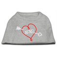 thumbnail image 1 of Mirage Pet Products  XOXO Screen Print Shirt Grey XL - 16, 1 of 1