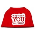 thumbnail image 1 of Mirage Pet Products  You Go Fetch Screen Print Shirt Red Sm - 10, 1 of 1