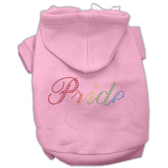 Dog Supplies Rainbow Colored Pride Hoodies Pink L (14)