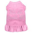 thumbnail image 1 of Mirage Pet  Rhinestone All About Me Dress - Light Pink, Large, 1 of 1