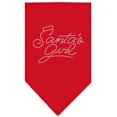 thumbnail image 1 of Mirage Pet Santa's Girl Rhinestone Bandana Red Small, 1 of 9