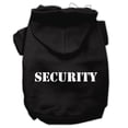 thumbnail image 1 of Mirage Pet  Security Screen Print Pet Hoodies, Black with Cream Text - Extra Small 8, 1 of 1
